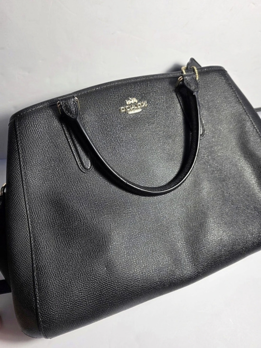 Coach Black Satchel